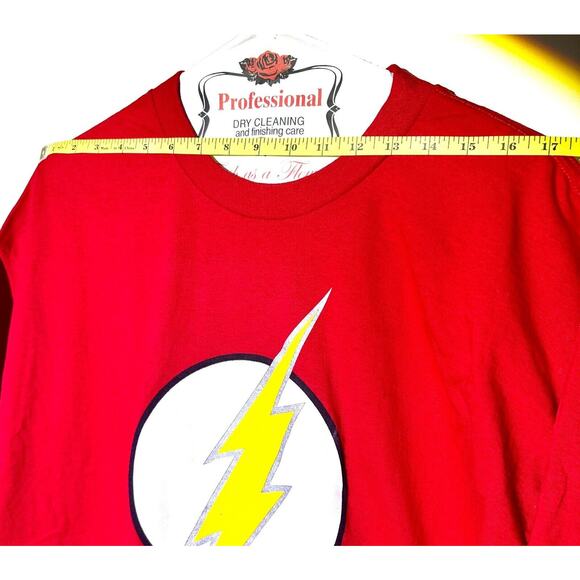 The Flash Mens T Shirt Tshirt 2X DC Comics XXL preShrunk - Picture 4 of 10
